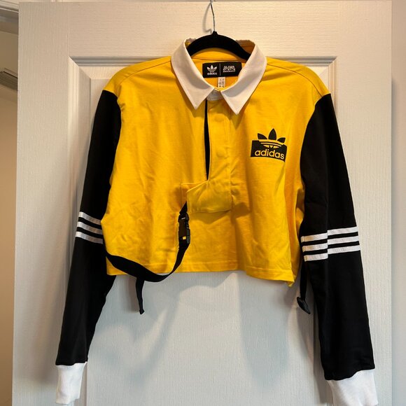 Olivia Oblanc x Adidas x Kendall Rugby Crop Top - Picture 3 of 6